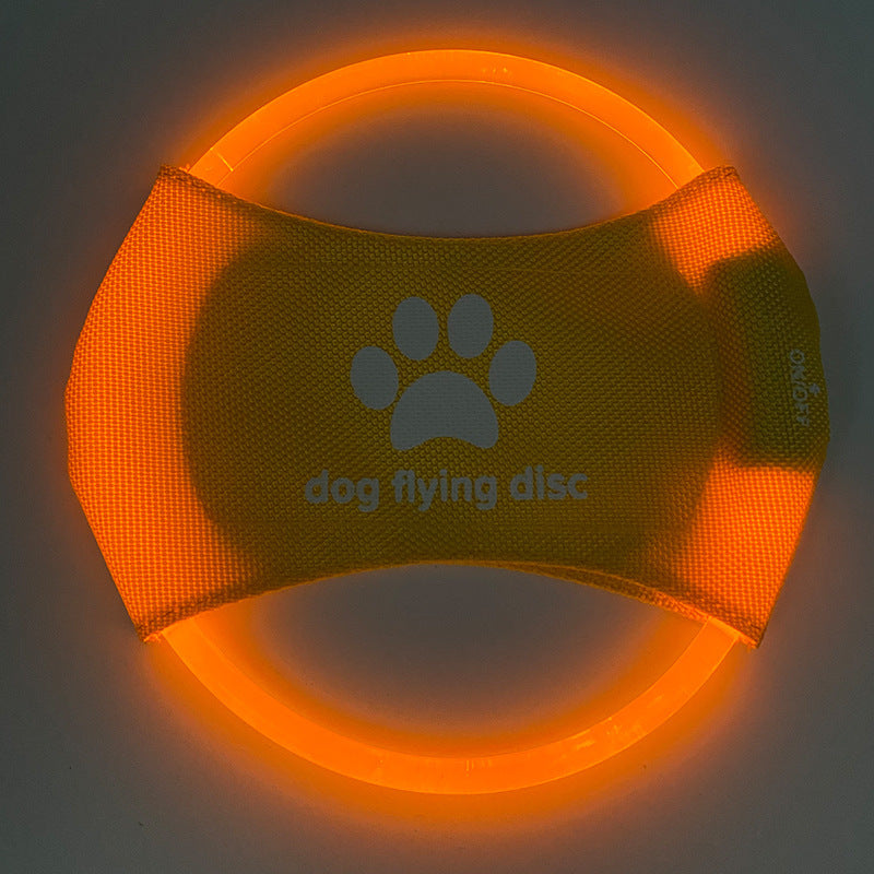 LED Luminous Pet Flying Training Discs