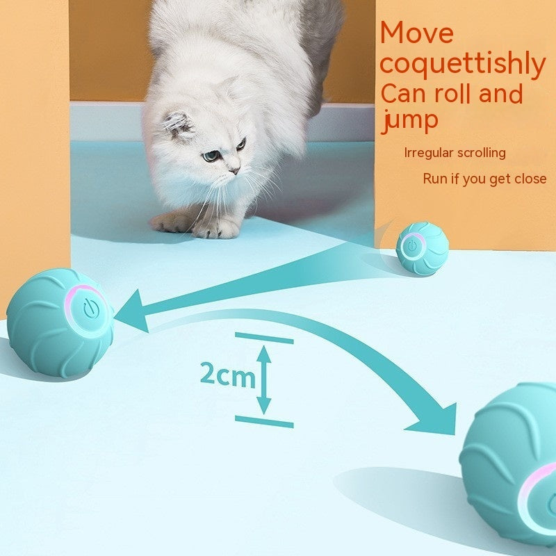 Interactive USB Smart Cat Teasing Ball