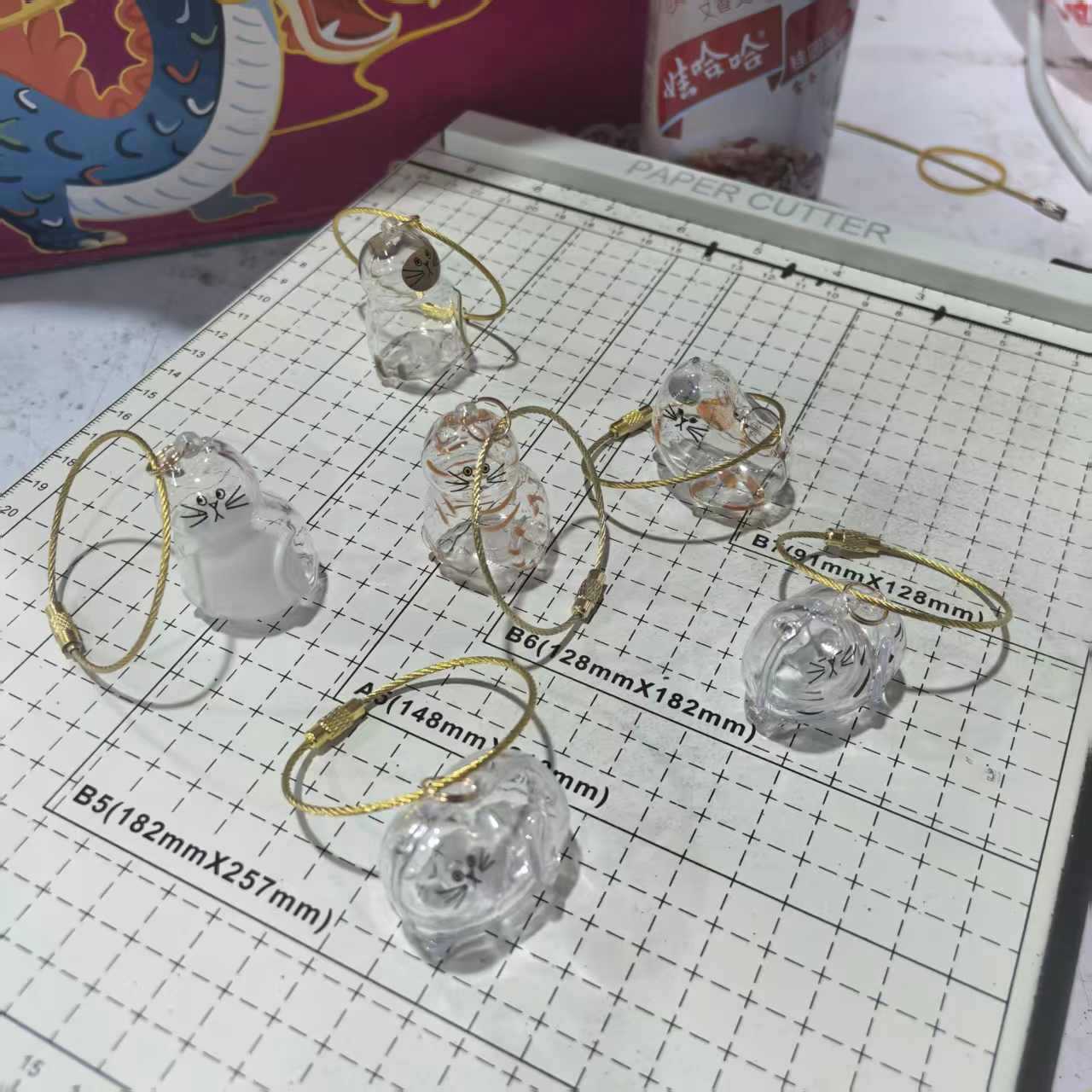 Pet Hair Keychain