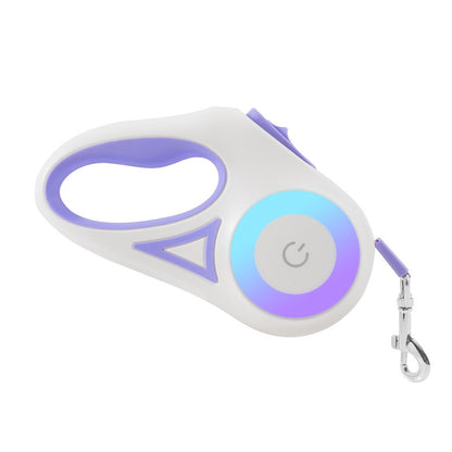 Retractable Spotlight Pet Dog Leash
