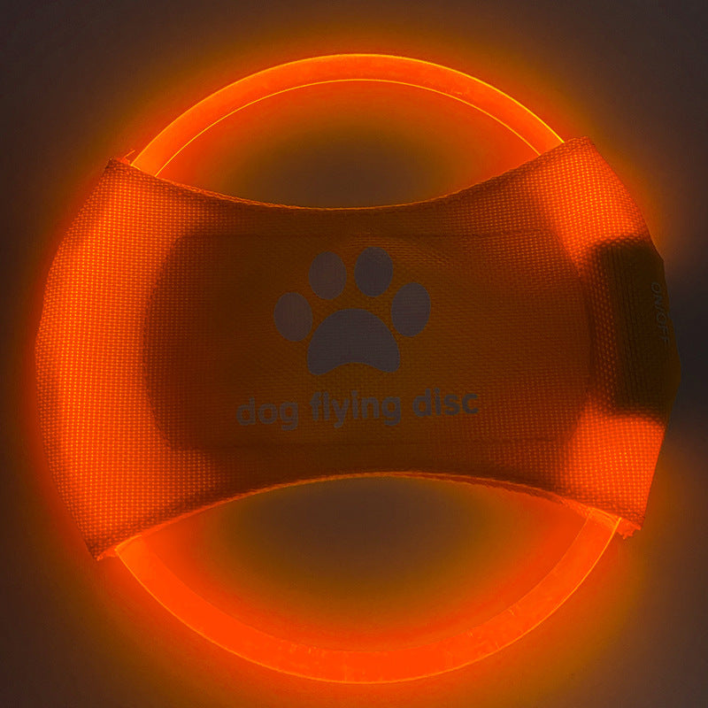 LED Luminous Pet Flying Training Discs