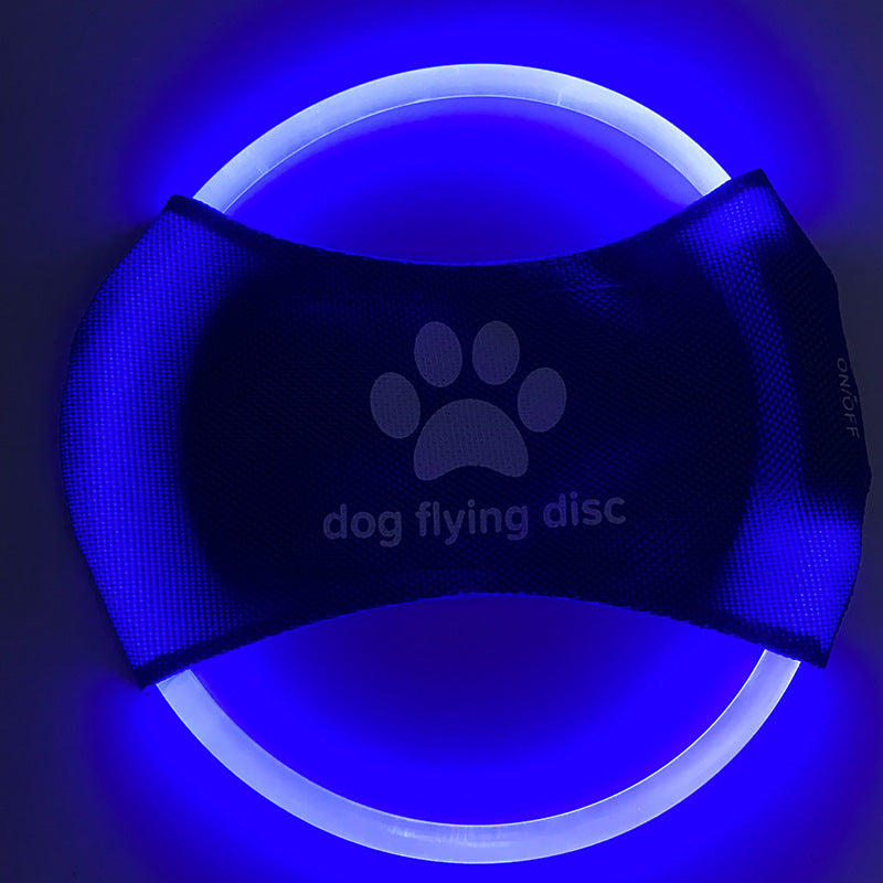 LED Luminous Pet Flying Training Discs