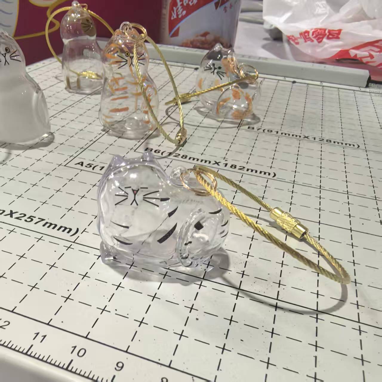 Pet Hair Keychain