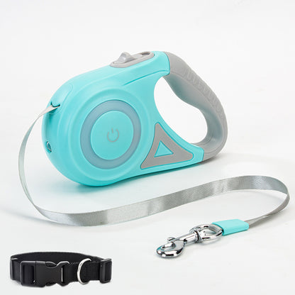 Retractable Spotlight Pet Dog Leash
