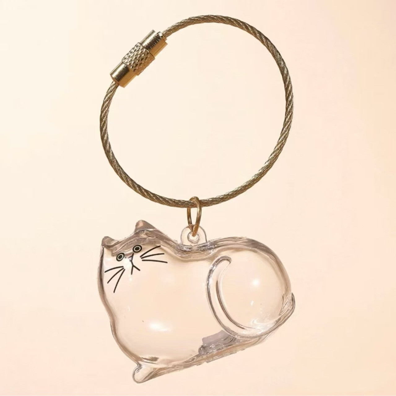 Pet Hair Keychain