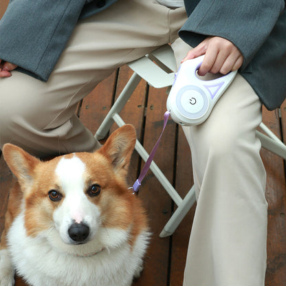 Retractable Spotlight Pet Dog Leash