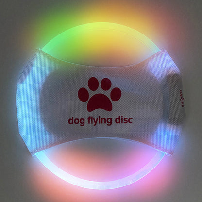 LED Luminous Pet Flying Training Discs