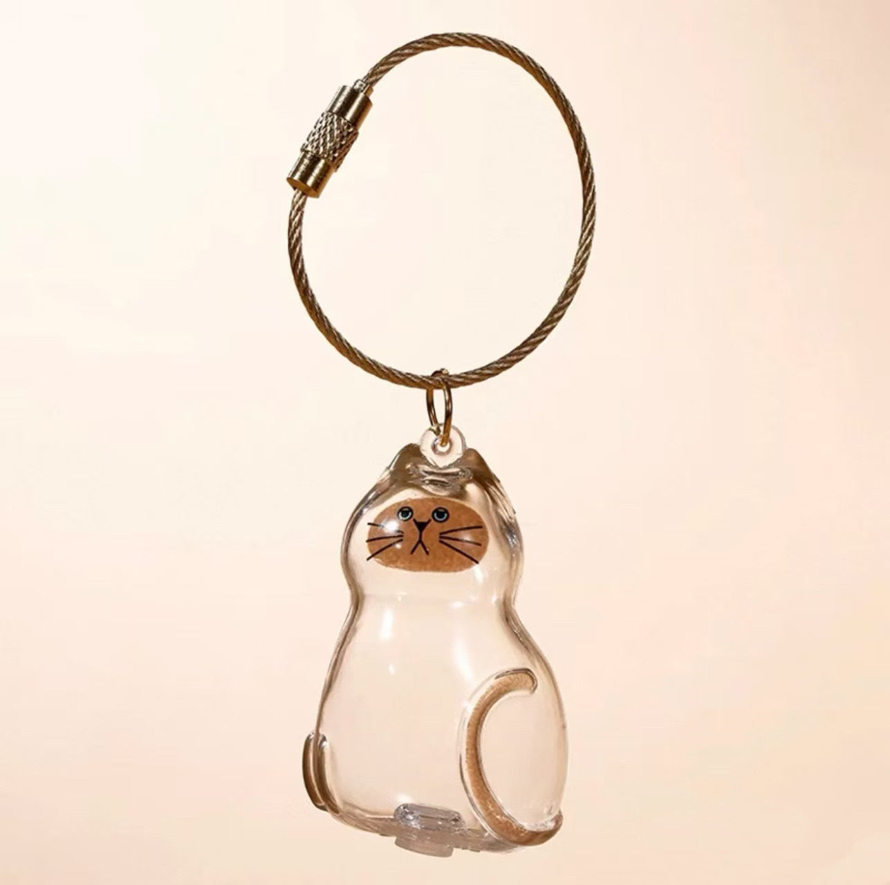 Pet Hair Keychain