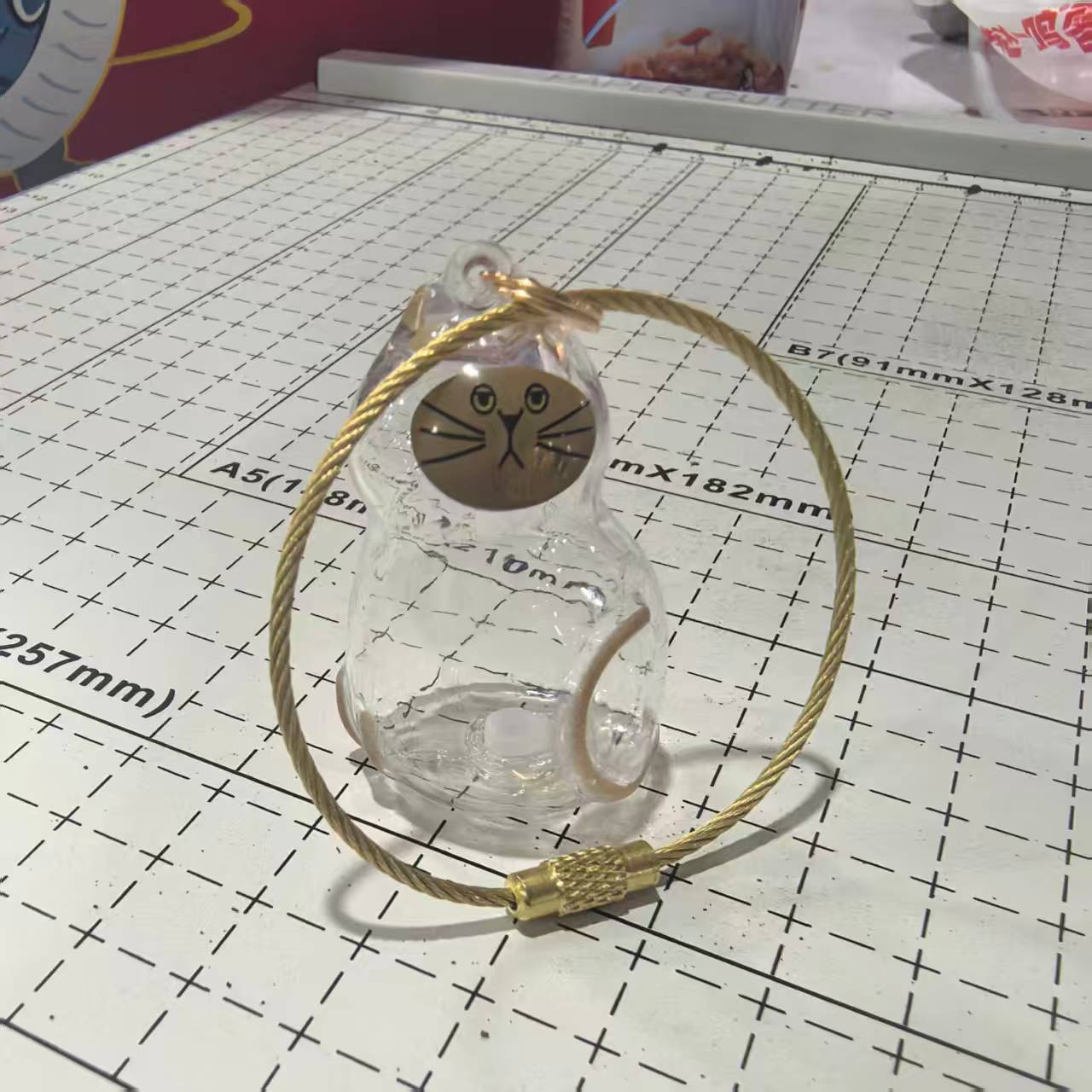 Pet Hair Keychain