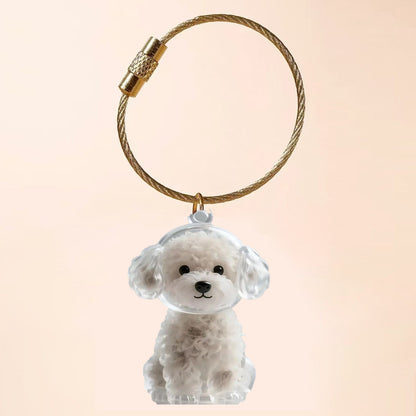 Pet Hair Keychain