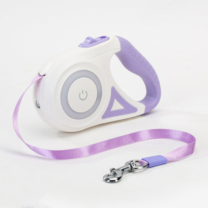 Retractable Spotlight Pet Dog Leash