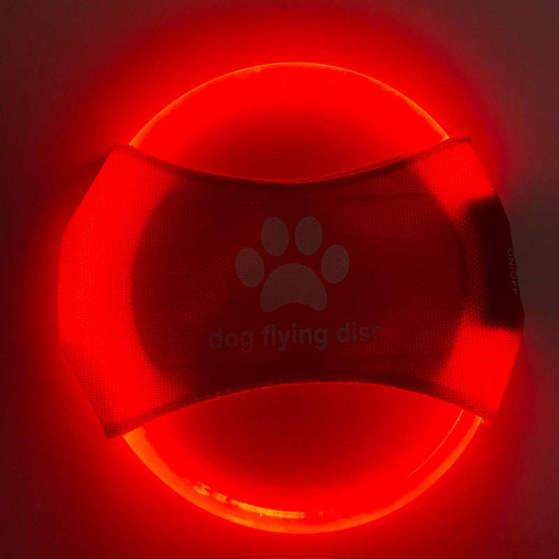 LED Luminous Pet Flying Training Discs