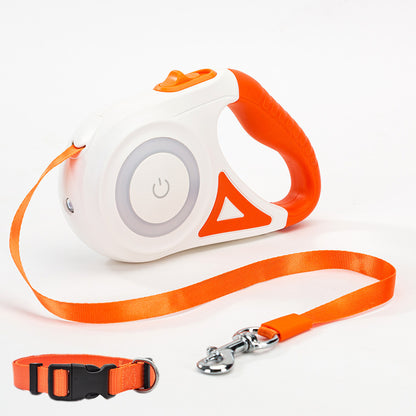 Retractable Spotlight Pet Dog Leash
